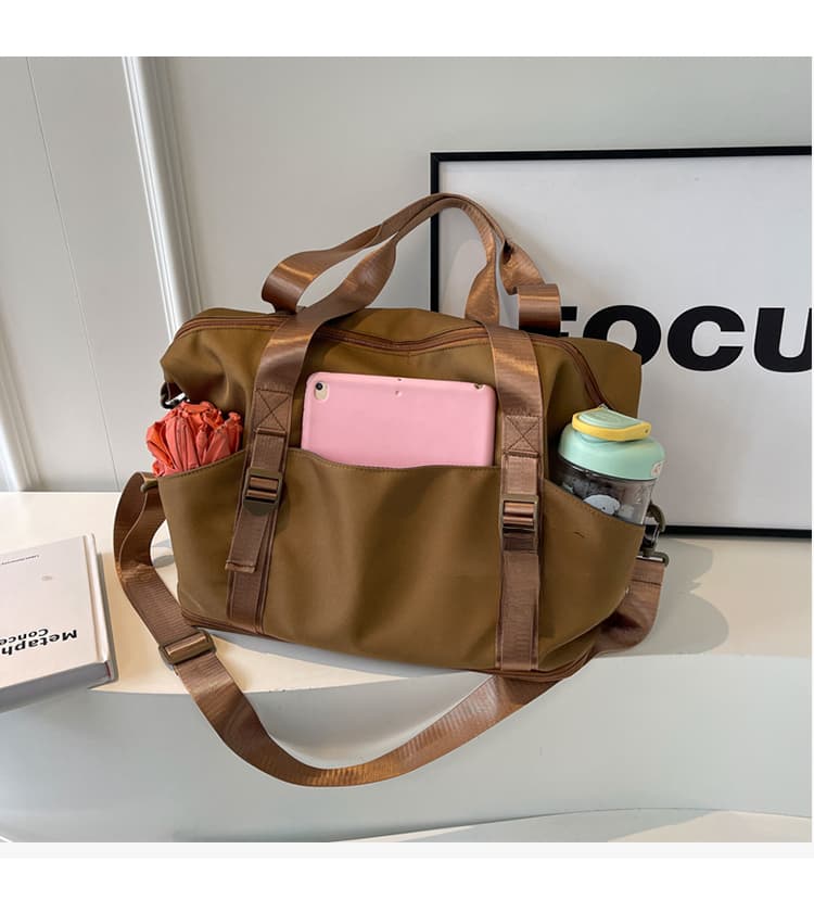 軽量大容量 ボストンバッグ 拡張可能 40L