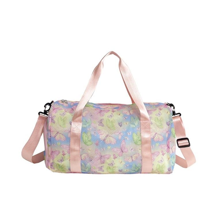 メッシュ素材 軽量ボストンバッグ 25L