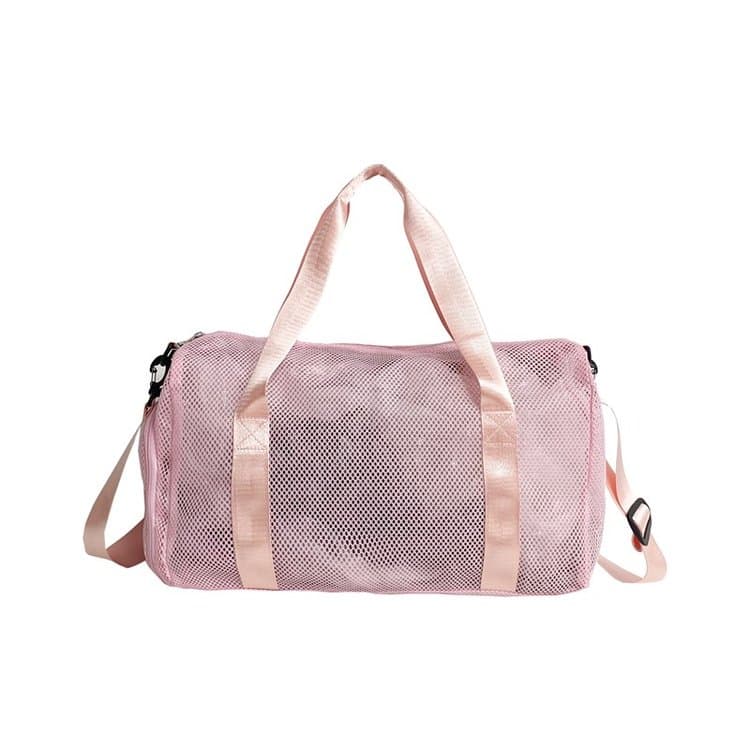 メッシュ素材 軽量ボストンバッグ 25L