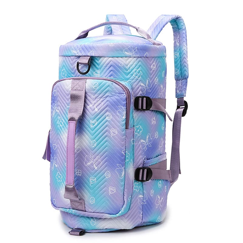 ホログラム風デザインボストンバッグ 25L
