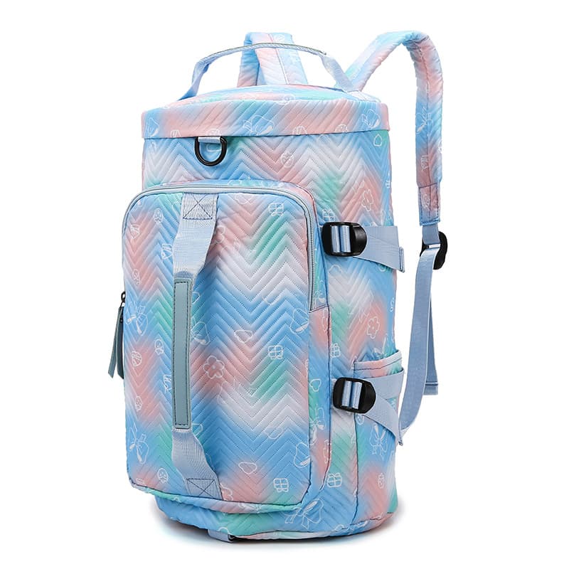 ホログラム風デザインボストンバッグ 25L