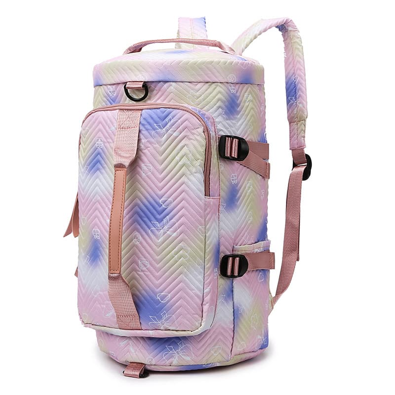 ホログラム風デザインボストンバッグ 25L