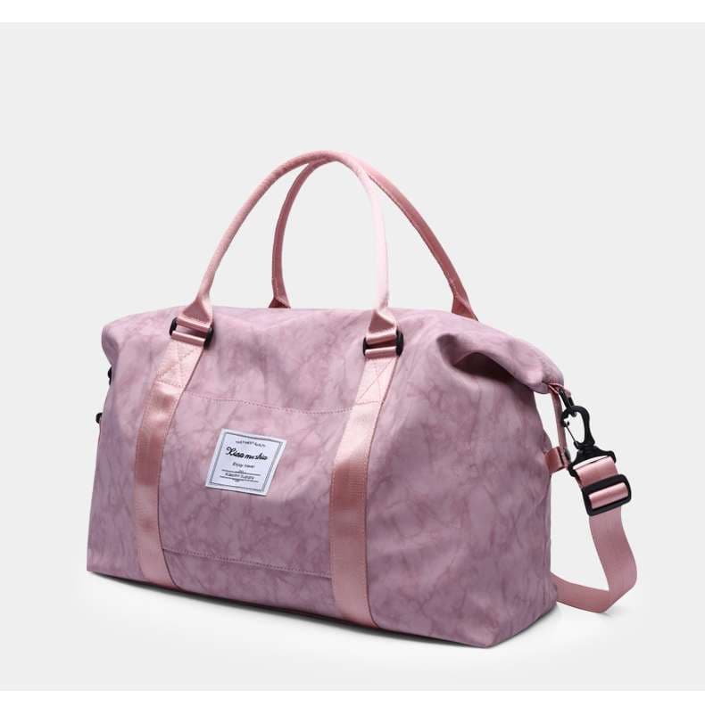 マーブル柄大容量ボストンバッグ 20L 30L