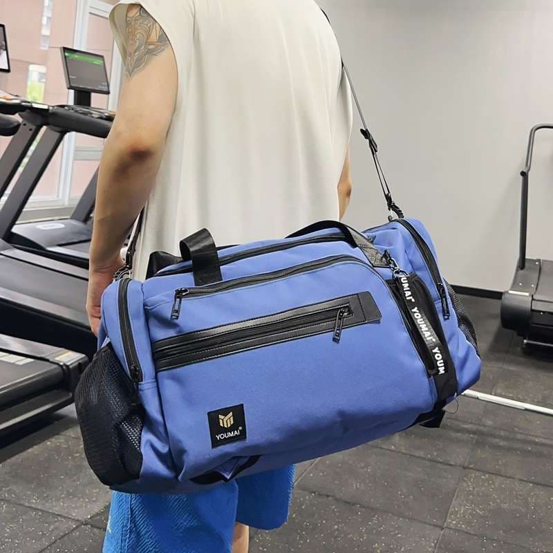 スポーツジム用多機能ボストンバッグ