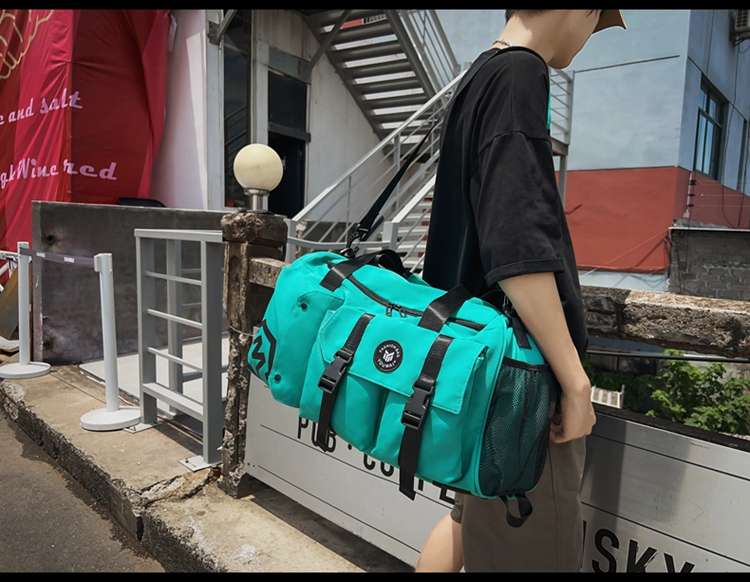 ボストンバッグ 多機能ポケット付き旅行バッグ 40L