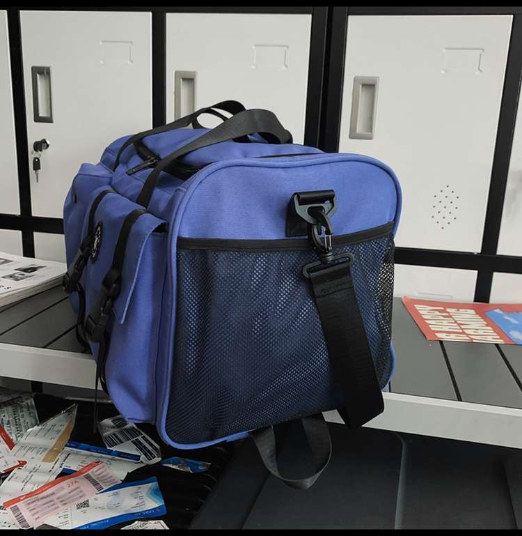 ボストンバッグ 多機能ポケット付き旅行バッグ 40L
