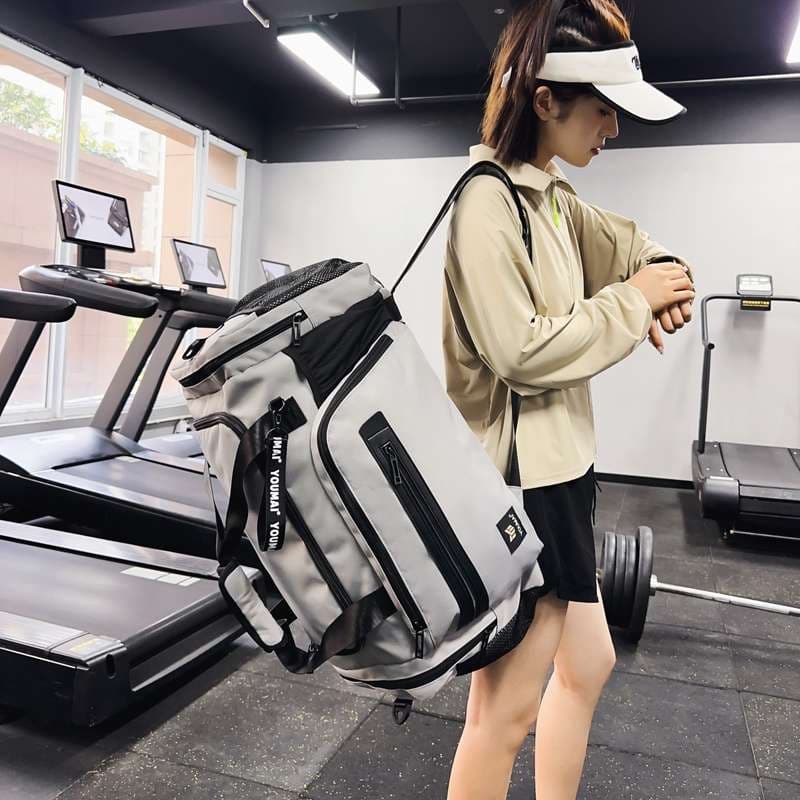 スポーツジム用多機能ボストンバッグ