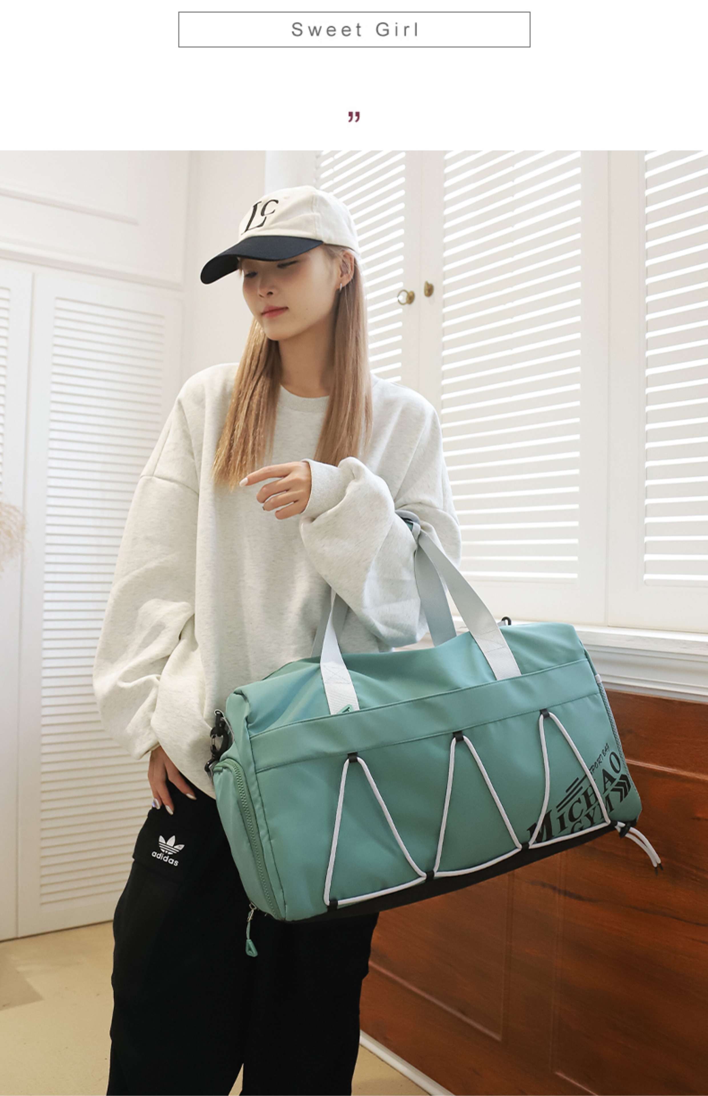 大容量スポーツ ボストンバッグ 30L