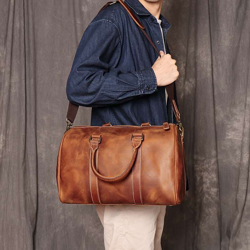 上質本革ボストンバッグ 職人技光る逸品