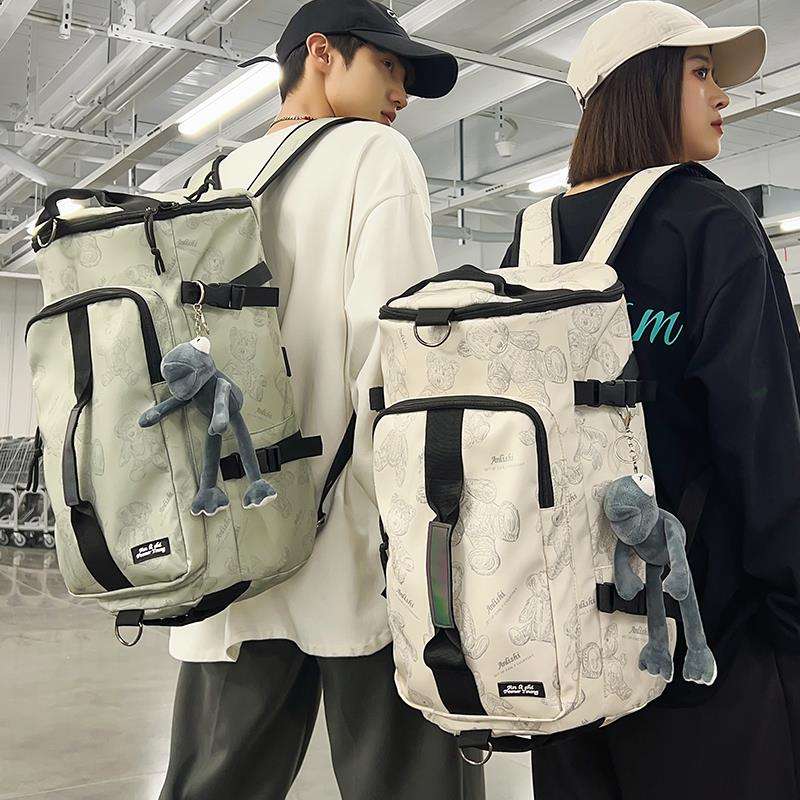 キャラクター柄大容量ボストンバッグ 40L