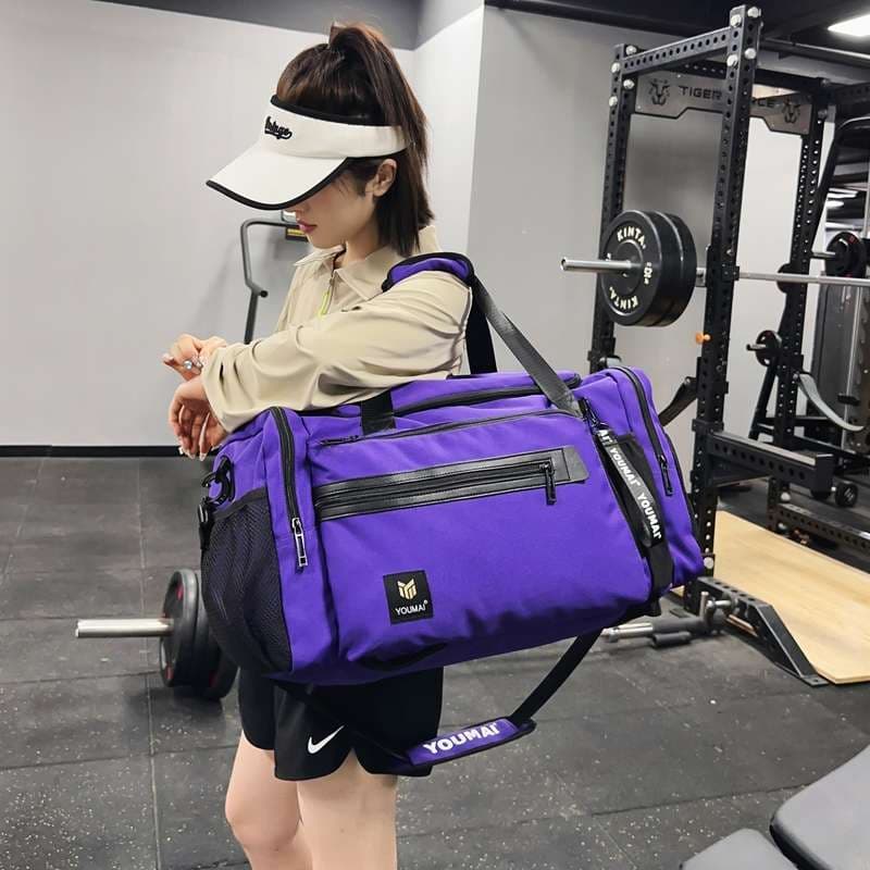 スポーツジム用多機能ボストンバッグ