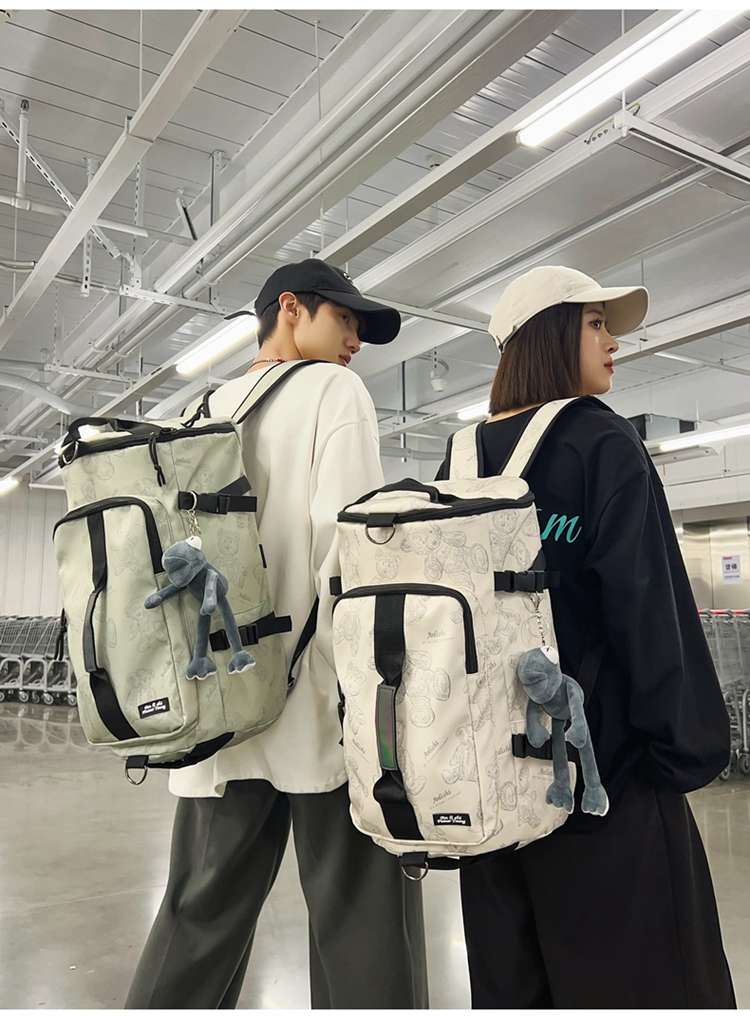 キャラクター柄大容量ボストンバッグ 40L