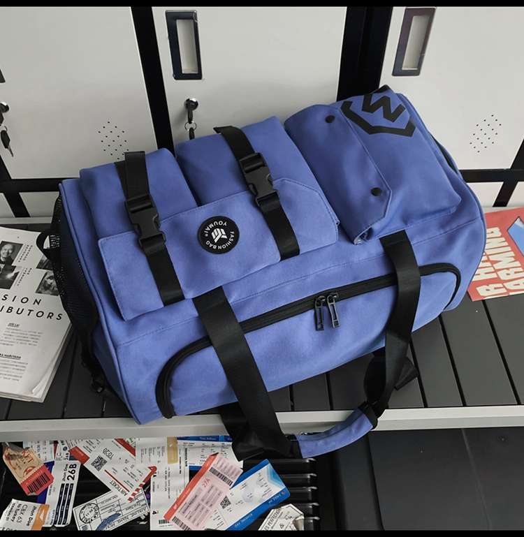 ボストンバッグ 多機能ポケット付き旅行バッグ 40L