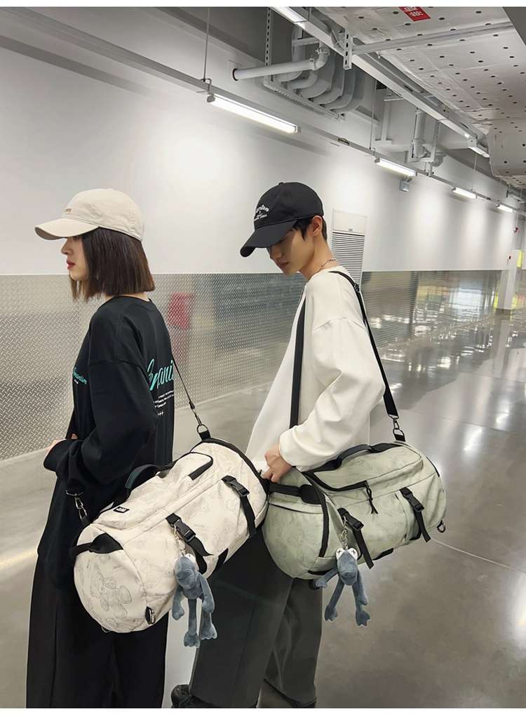 キャラクター柄大容量ボストンバッグ 40L