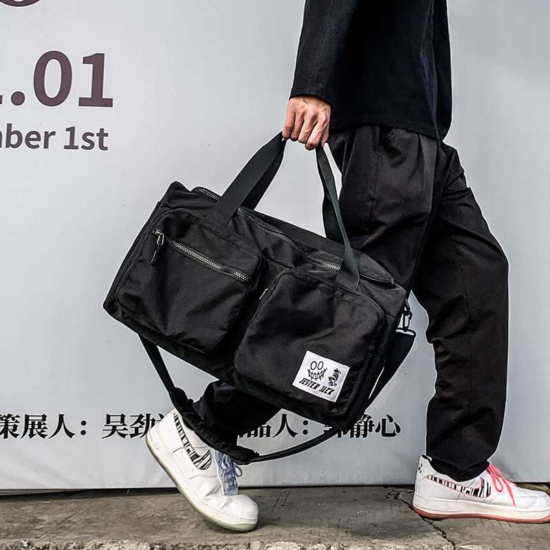 スタイリッシュ旅行ボストンバッグ 25L