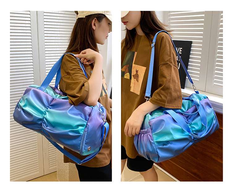 虹色パステル ボストンバッグ 25L