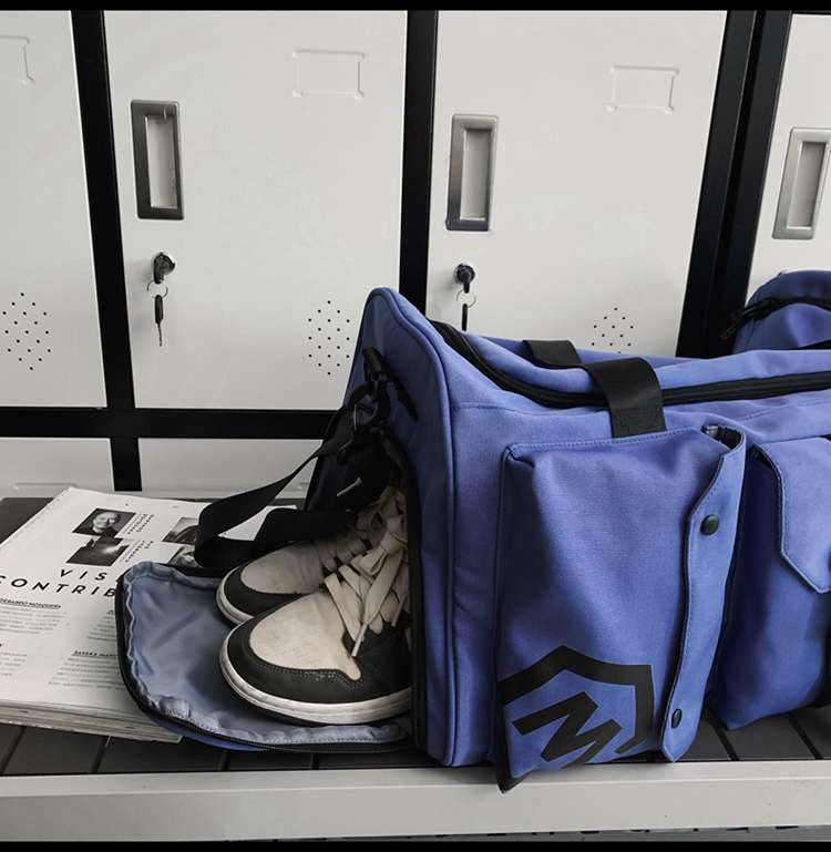 ボストンバッグ 多機能ポケット付き旅行バッグ 40L