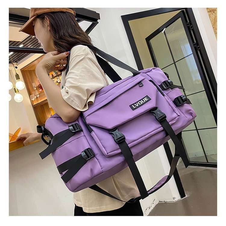 ボストンバッグ 多機能ストラップ付き学生旅行バッグ 30L