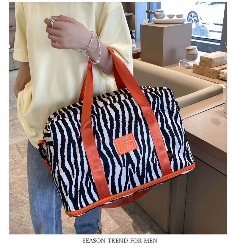 アルファベットデザイン ボストンバッグ 45L