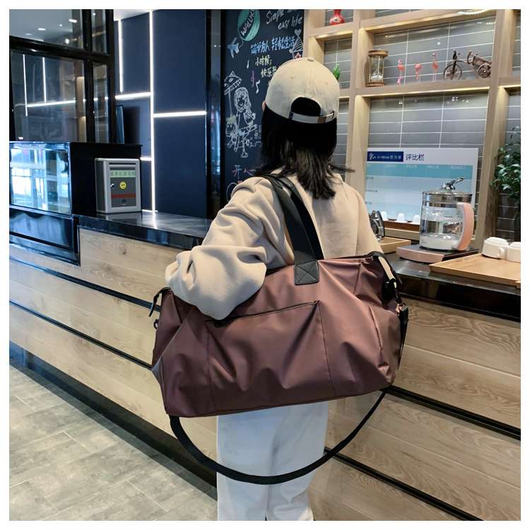 大容量マルチポケットボストンバッグ 30L