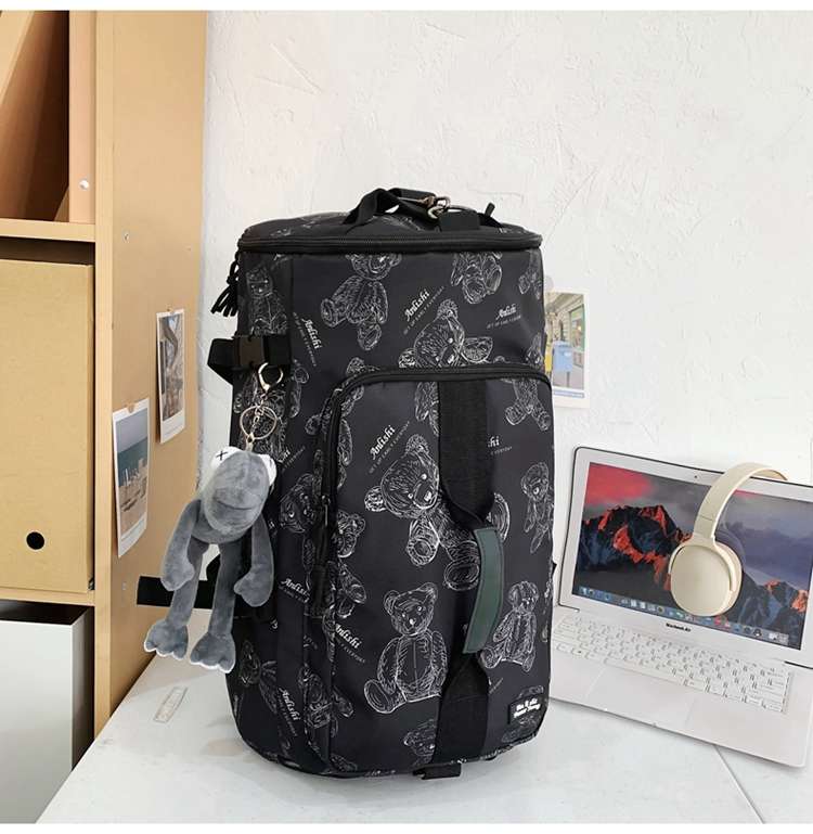 キャラクター柄大容量ボストンバッグ 40L