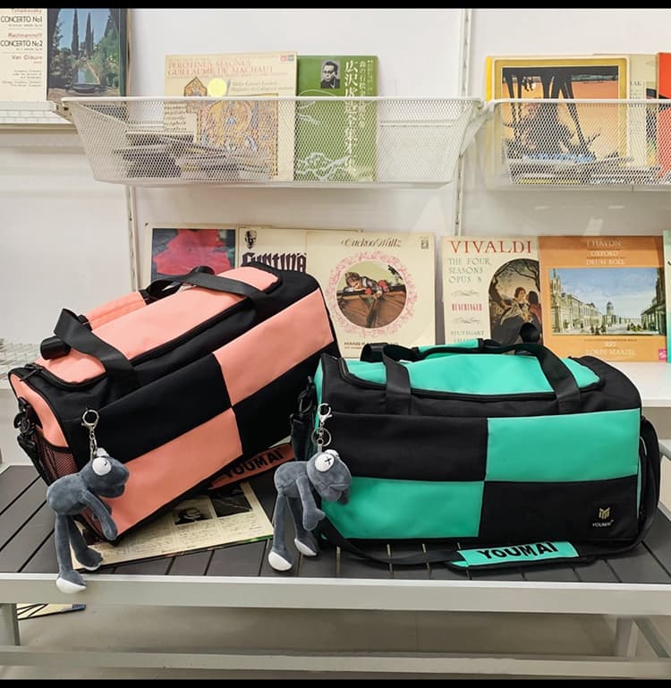 ボストンバッグ ポップデザイン 軽量 9色展開