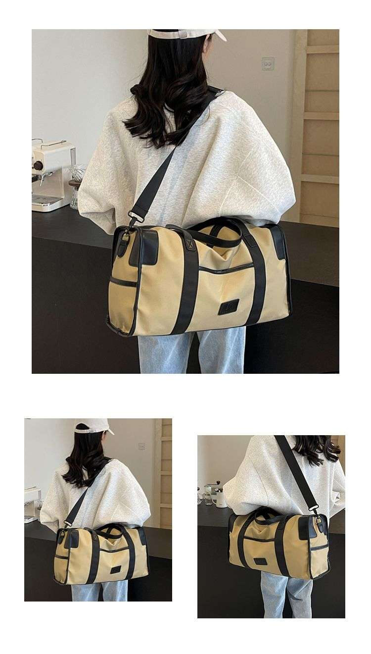 洗練デザインの大容量ボストンバッグ 20L