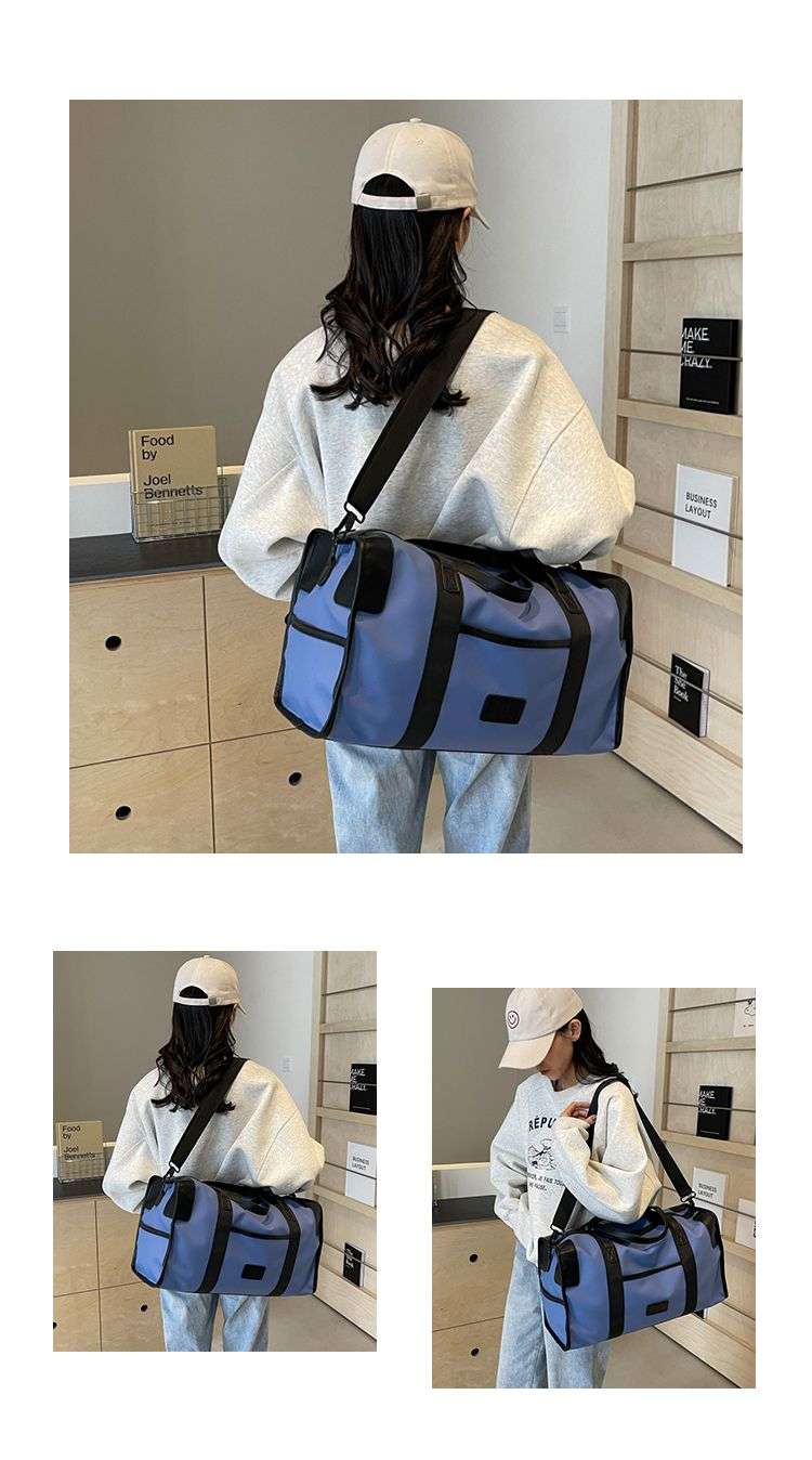 洗練デザインの大容量ボストンバッグ 20L