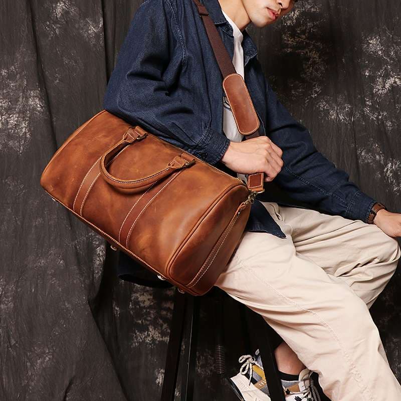 上質本革ボストンバッグ 職人技光る逸品