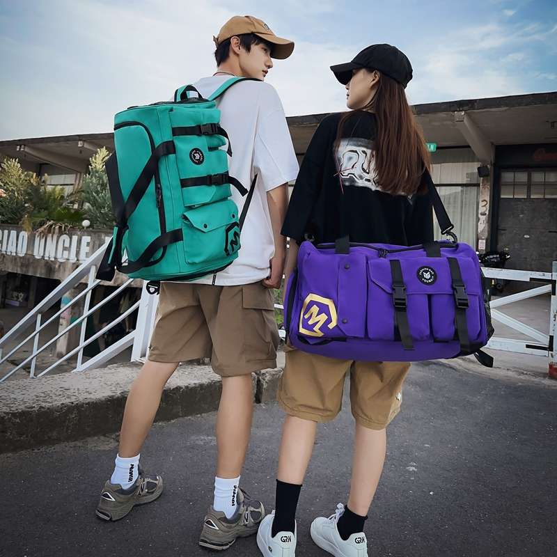 ボストンバッグ 多機能ポケット付き旅行バッグ 40L