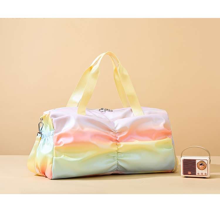 虹色パステル ボストンバッグ 25L