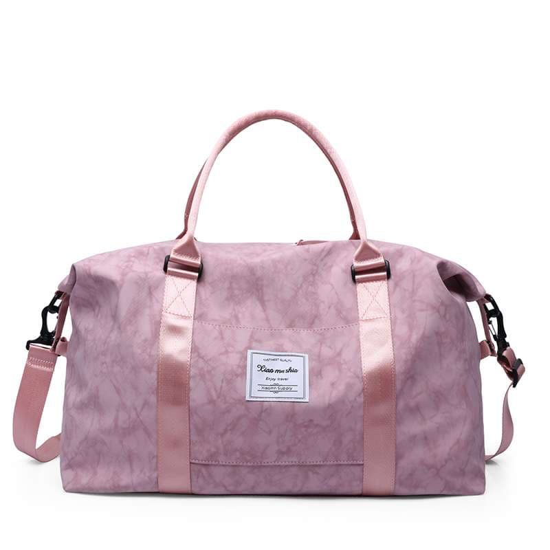 マーブル柄大容量ボストンバッグ 20L 30L