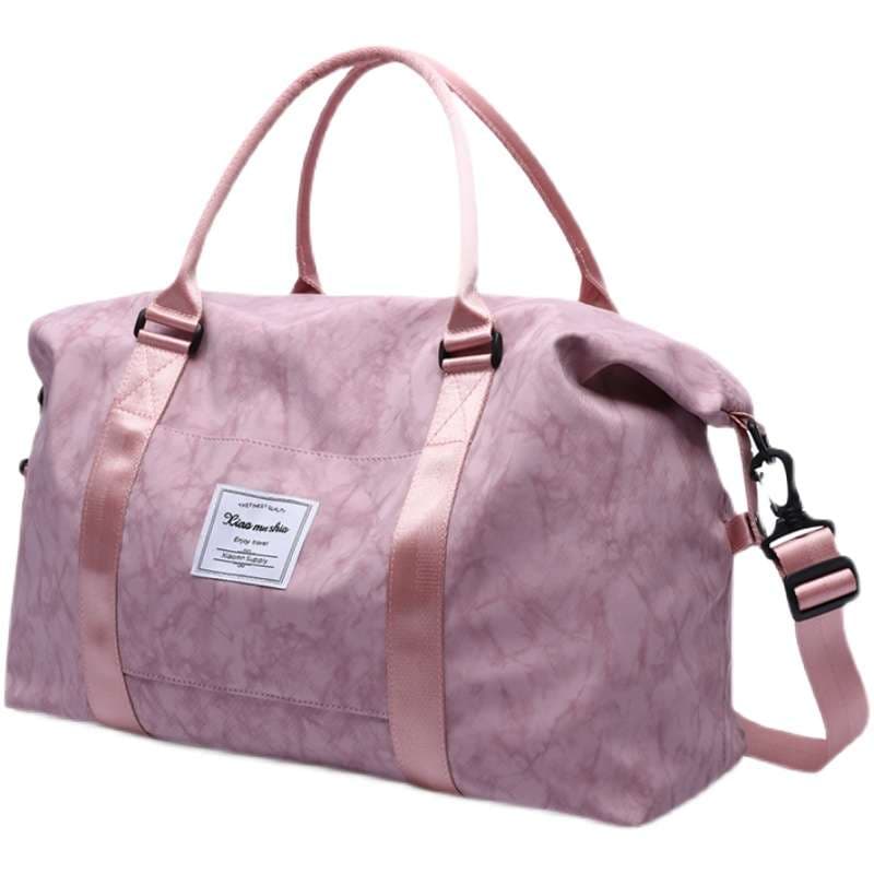 マーブル柄大容量ボストンバッグ 20L 30L