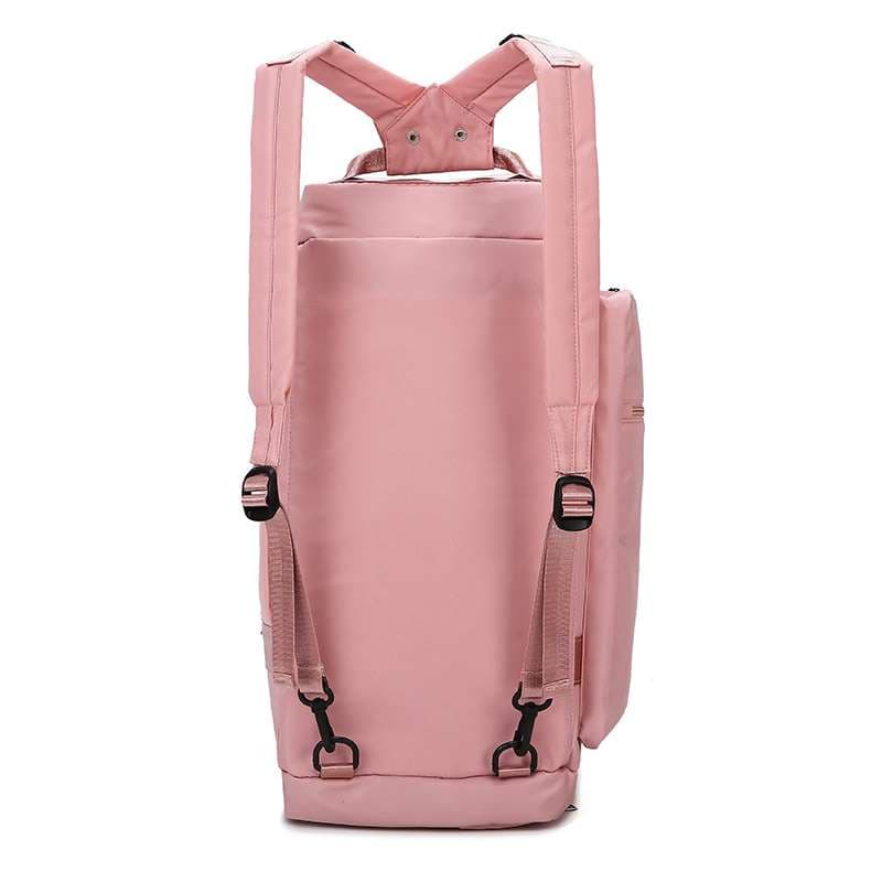 多機能ポケット付き大容量ボストンバッグ 35L